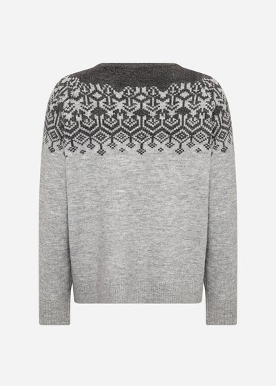 SC-ORLEAN 3 Pullover Lys grå