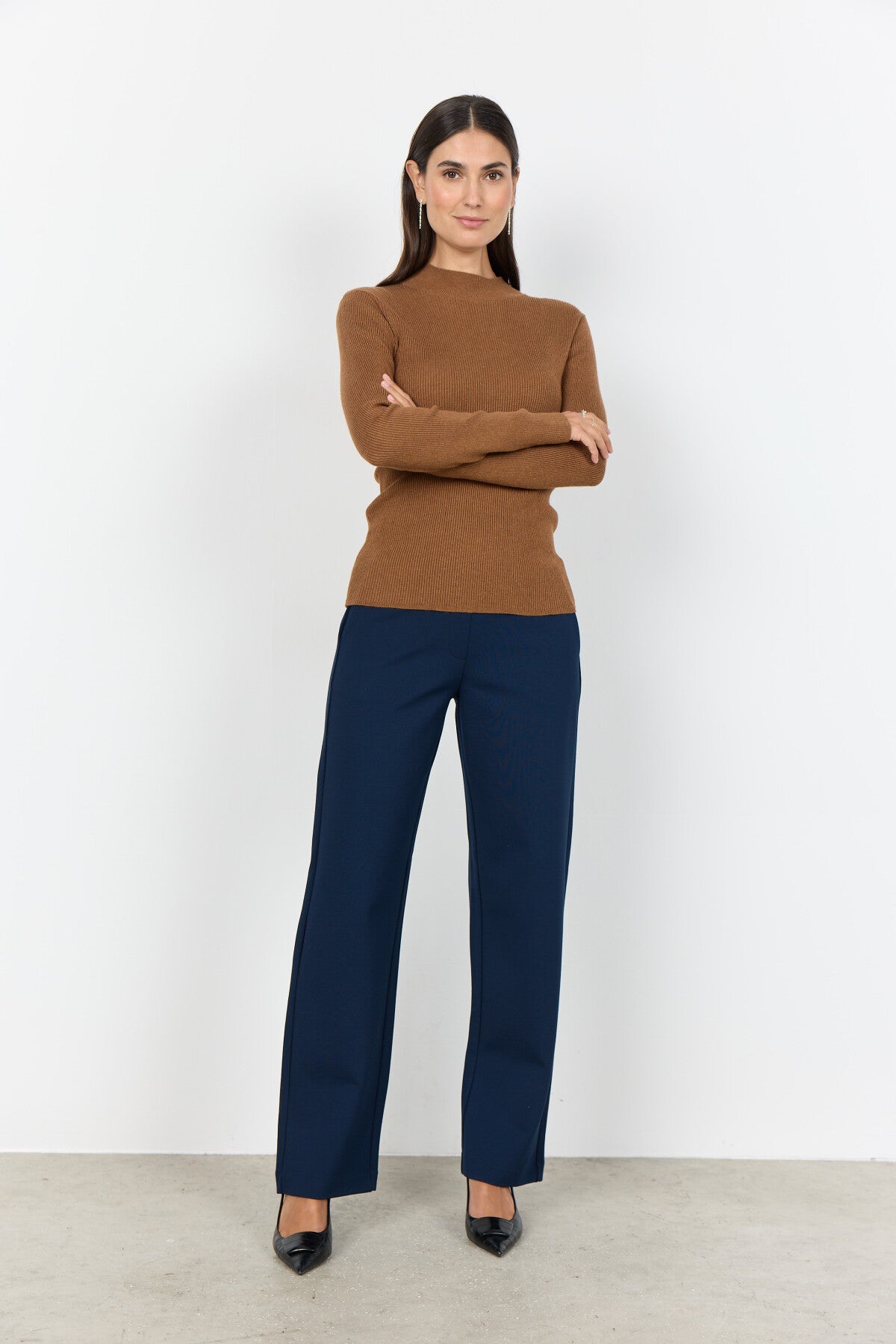 SC-DOLLIE 806 Pullover Brun