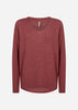 SC-BIARA 90 Bluse Rubin rød