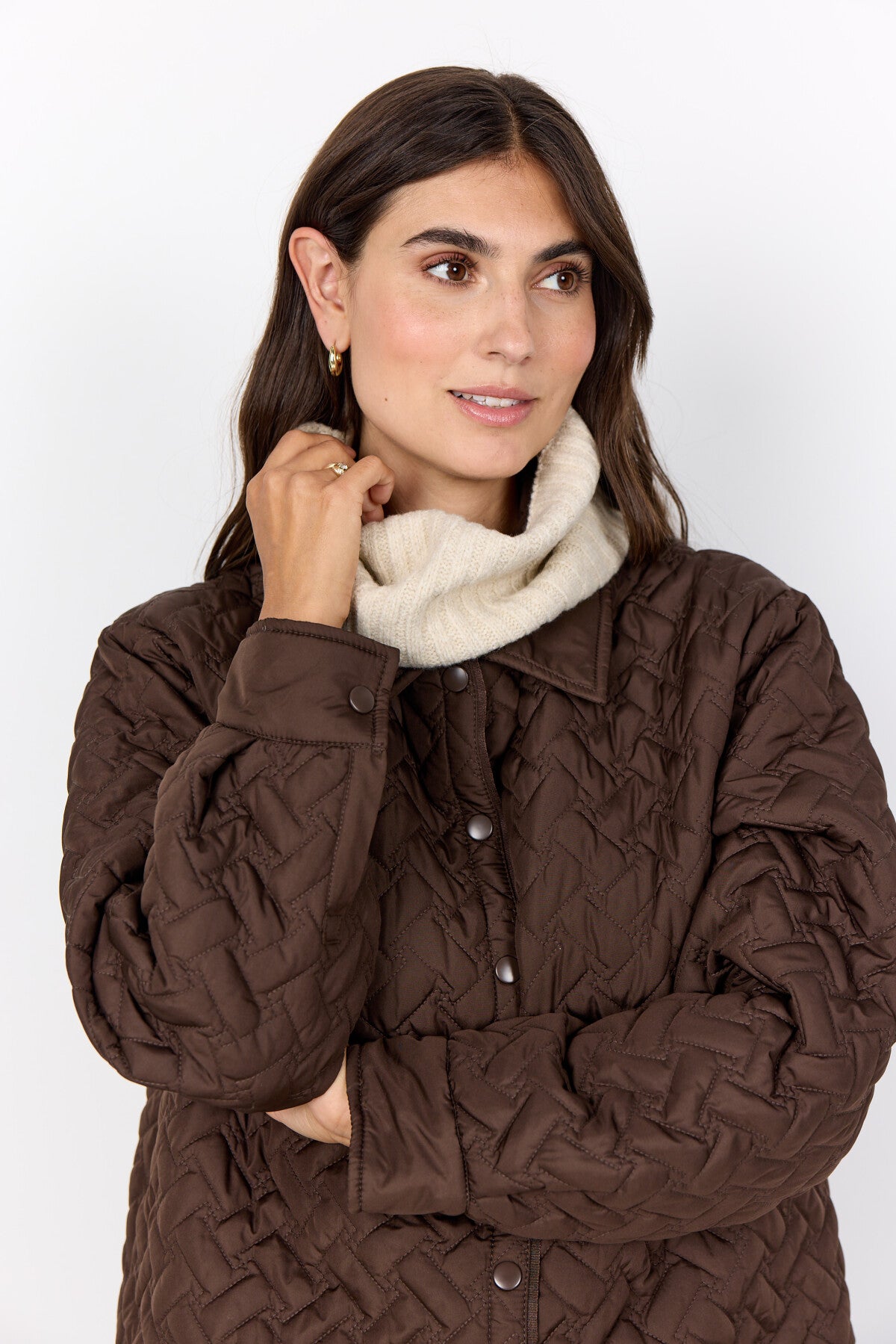 SC-SELANA 4 Tørklæde Creme