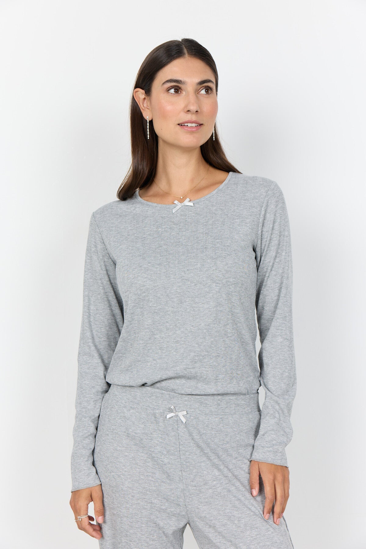 SC-ALEA SET 1 Pyjamas Lys grå
