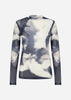 SC-ALDA AOP 57 T-shirt Mørk blå