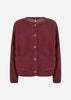 SC-ONYX 2 Cardigan Mørk rød