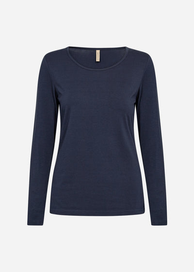 SC-PYLLE 2 T-shirt Mørk blå