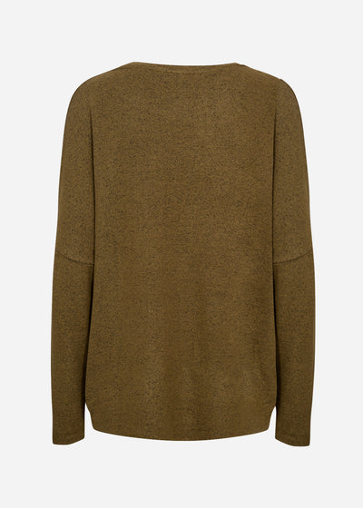 SC-BIARA 1 Bluse Oliven