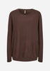 SC-BIARA 1 Bluse Mørk brun