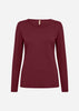SC-PYLLE 2 T-shirt Bordeaux