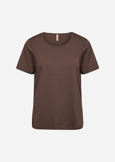 SC-PYLLE 196 T-shirt Mørk brun