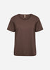 SC-PYLLE 196 T-shirt Mørk brun