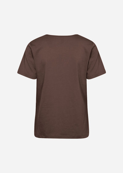 SC-PYLLE 196 T-shirt Mørk brun