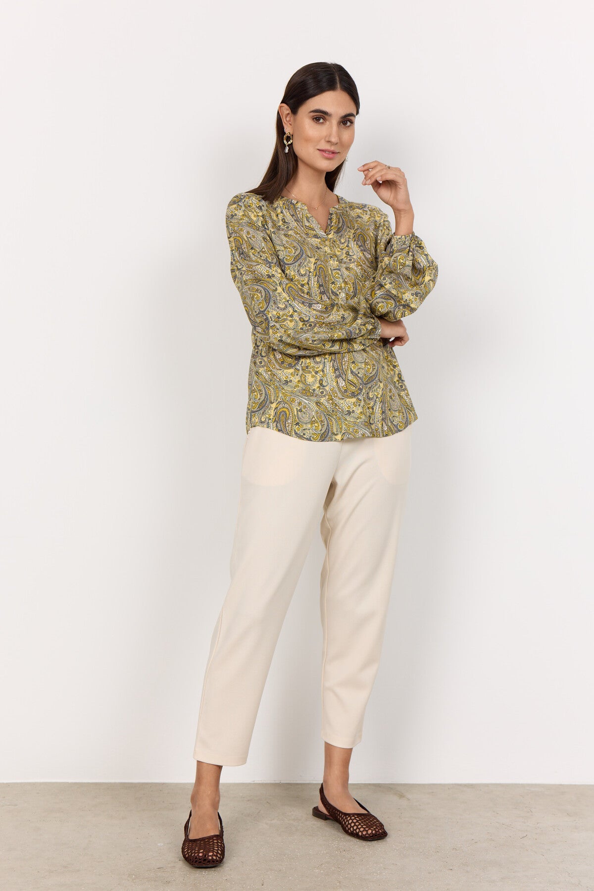 SC-PIANNA 2 Bluse Gul