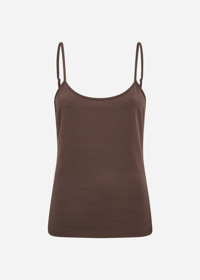 SC-PYLLE 9 Top Mørk brun