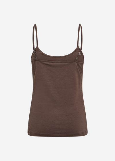 SC-PYLLE 9 Top Mørk brun