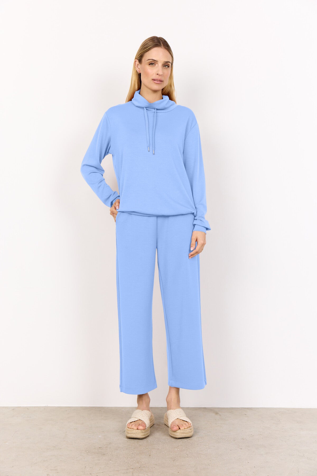 SC-BANU 125 Sweatshirt Lyseblå