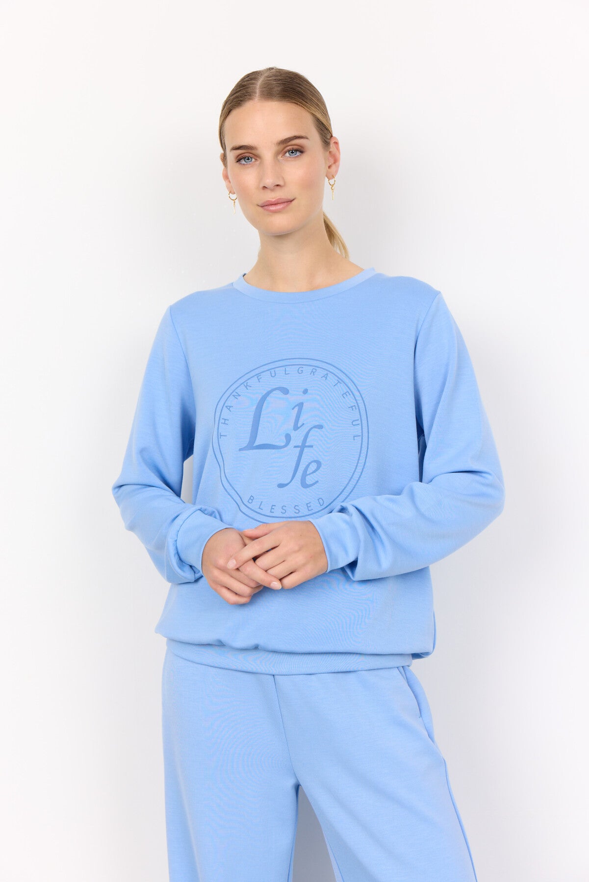 SC-BANU 210 Sweatshirt Lyseblå