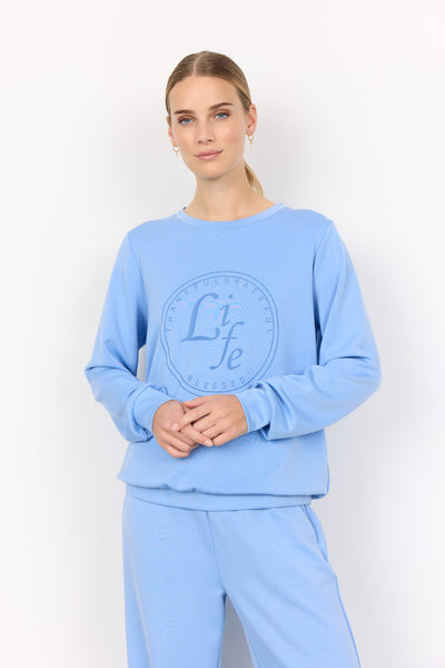 SC-BANU 210 Sweatshirt Lyseblå