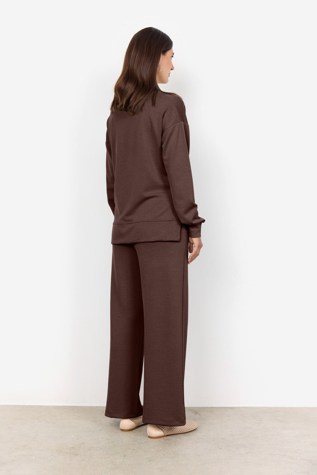 SC-BANU 164 Sweatshirt Mørk brun