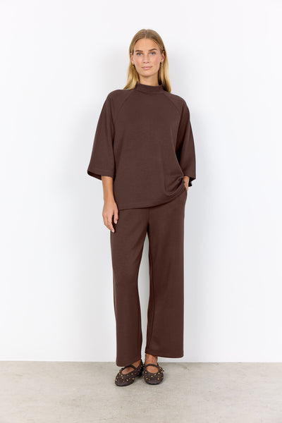 SC-BANU 261 T-shirt Mørk brun