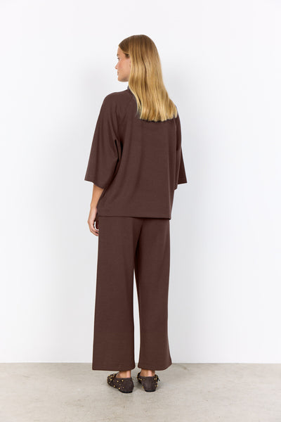 SC-BANU 261 T-shirt Mørk brun