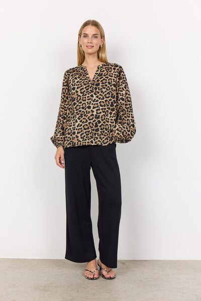 SC-FLAVIA 4 Bluse Brun