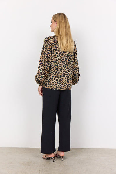 SC-FLAVIA 4 Bluse Brun