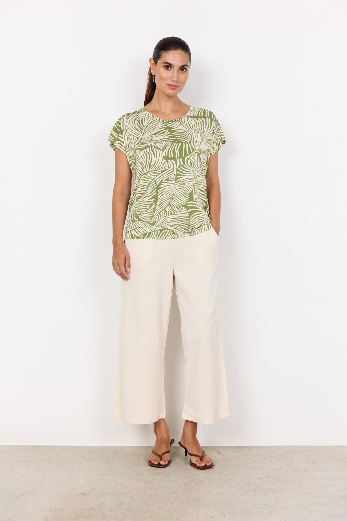 SC-MARICA AOP 330 T-shirt Grøn