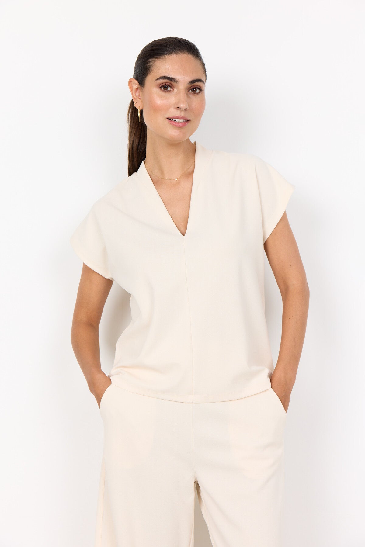 SC-SIHAM 86 Bluse Creme