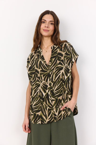 SC-ROKSANA 2 Bluse Grøn