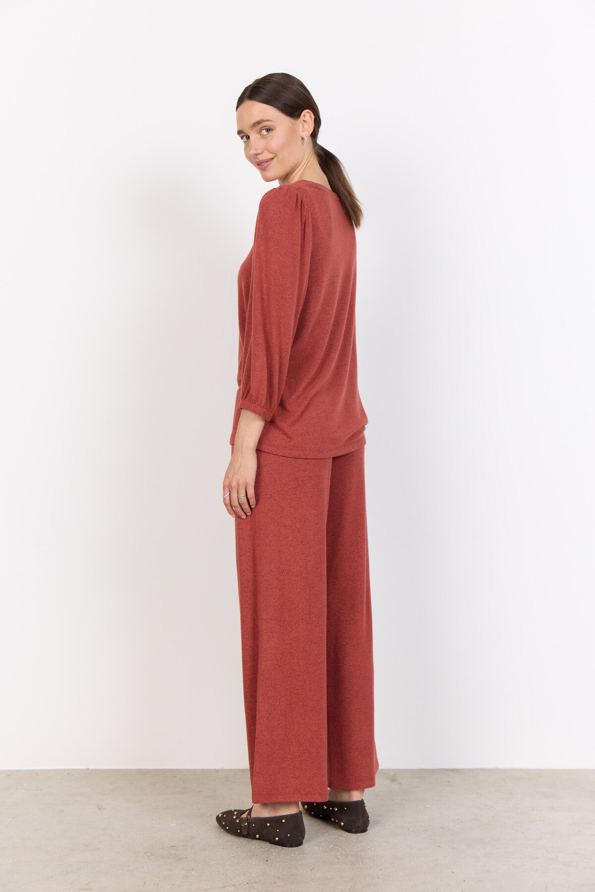SC-BIARA 116 Bluse Rød