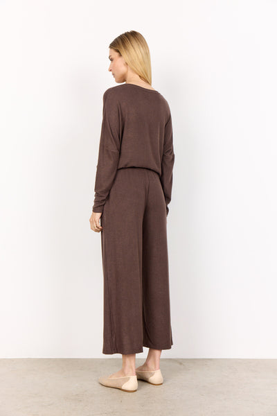 SC-BIARA 1 Bluse Mørk brun