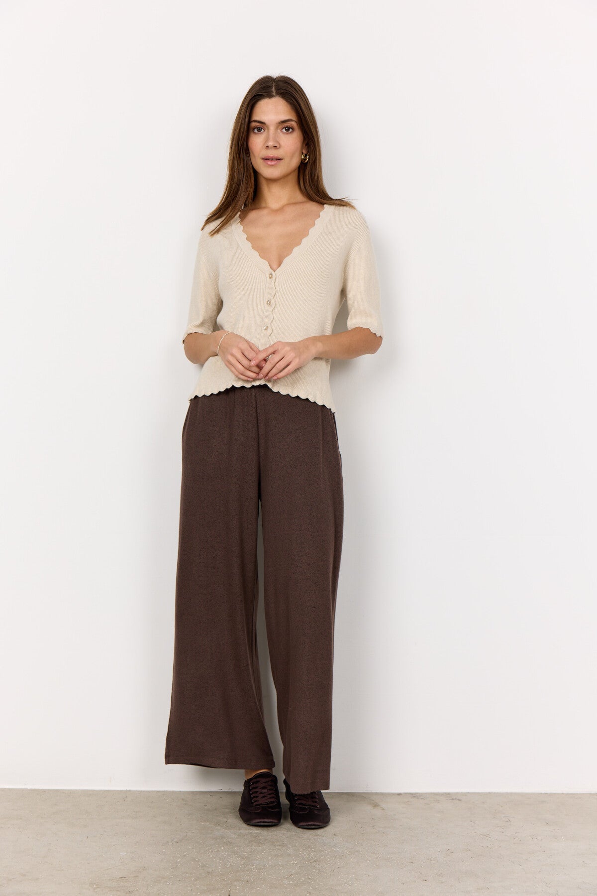 SC-DOLLIE 788 Cardigan Creme