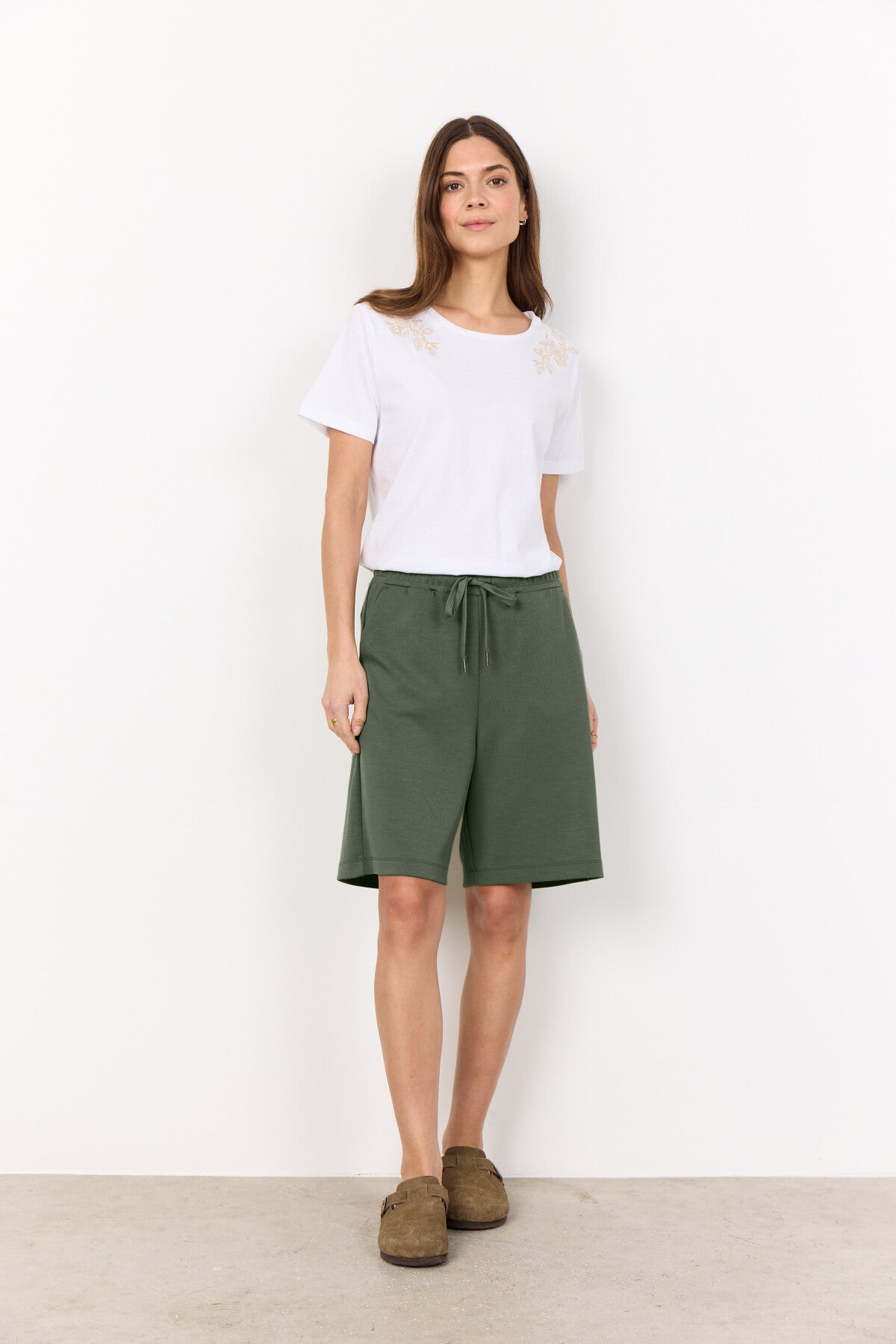 SC-BANU 78 Shorts Mørkegrøn