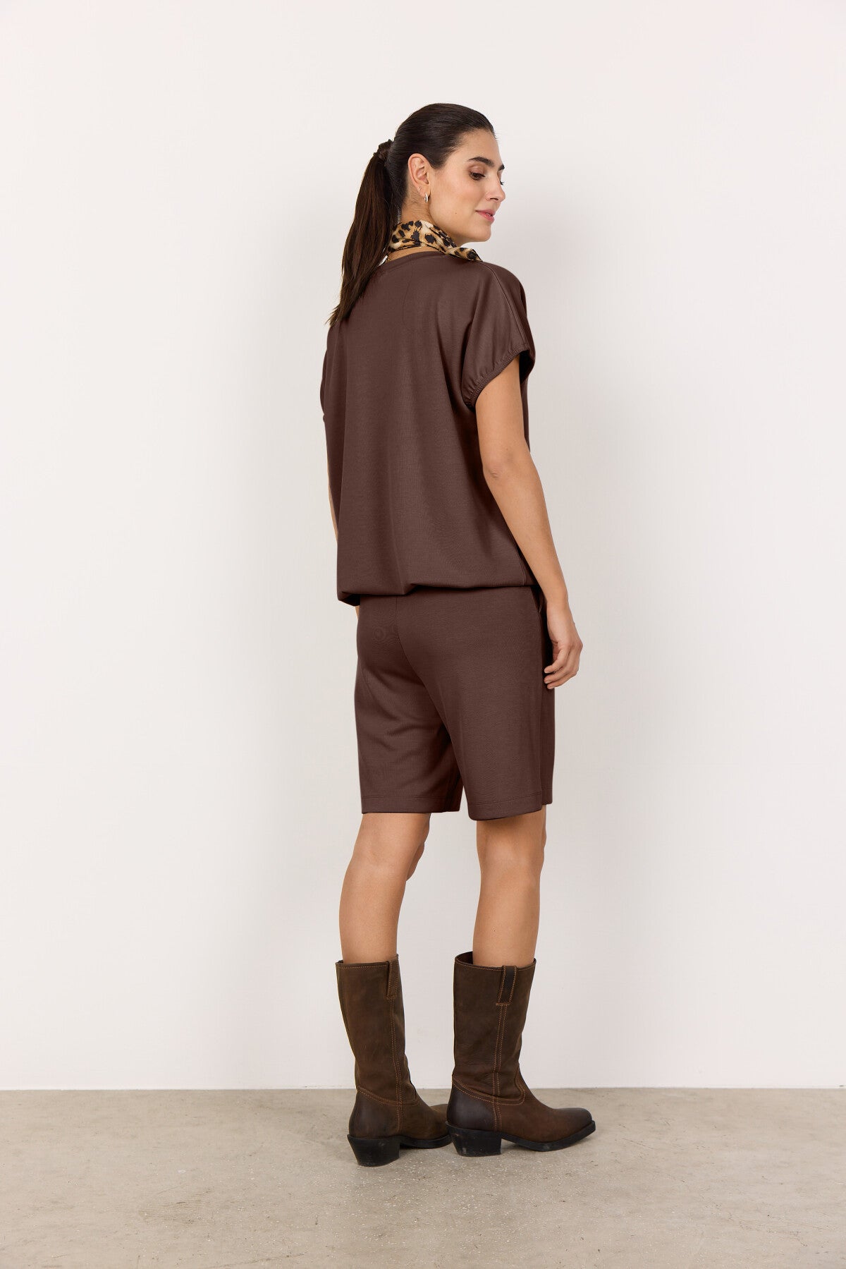 SC-BANU 78 Shorts Mørk brun