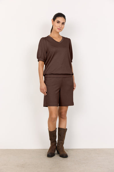 SC-BANU 238 T-shirt Mørk brun