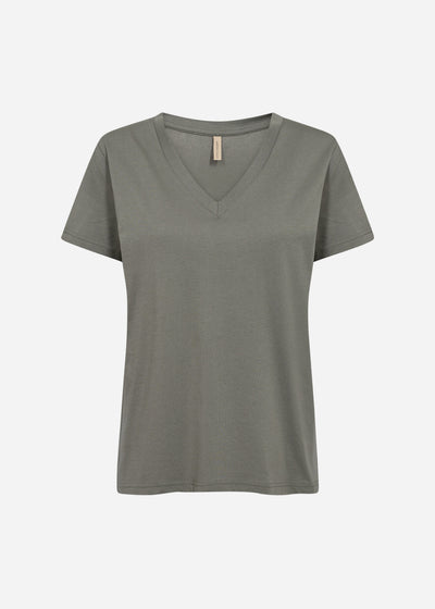 SC-DERBY 2 T-shirt Støvet Grøn