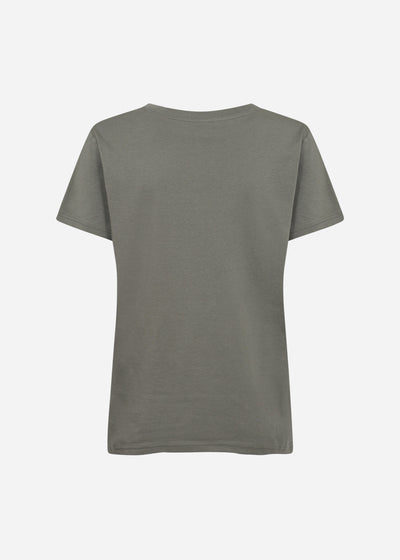 SC-DERBY 2 T-shirt Støvet Grøn