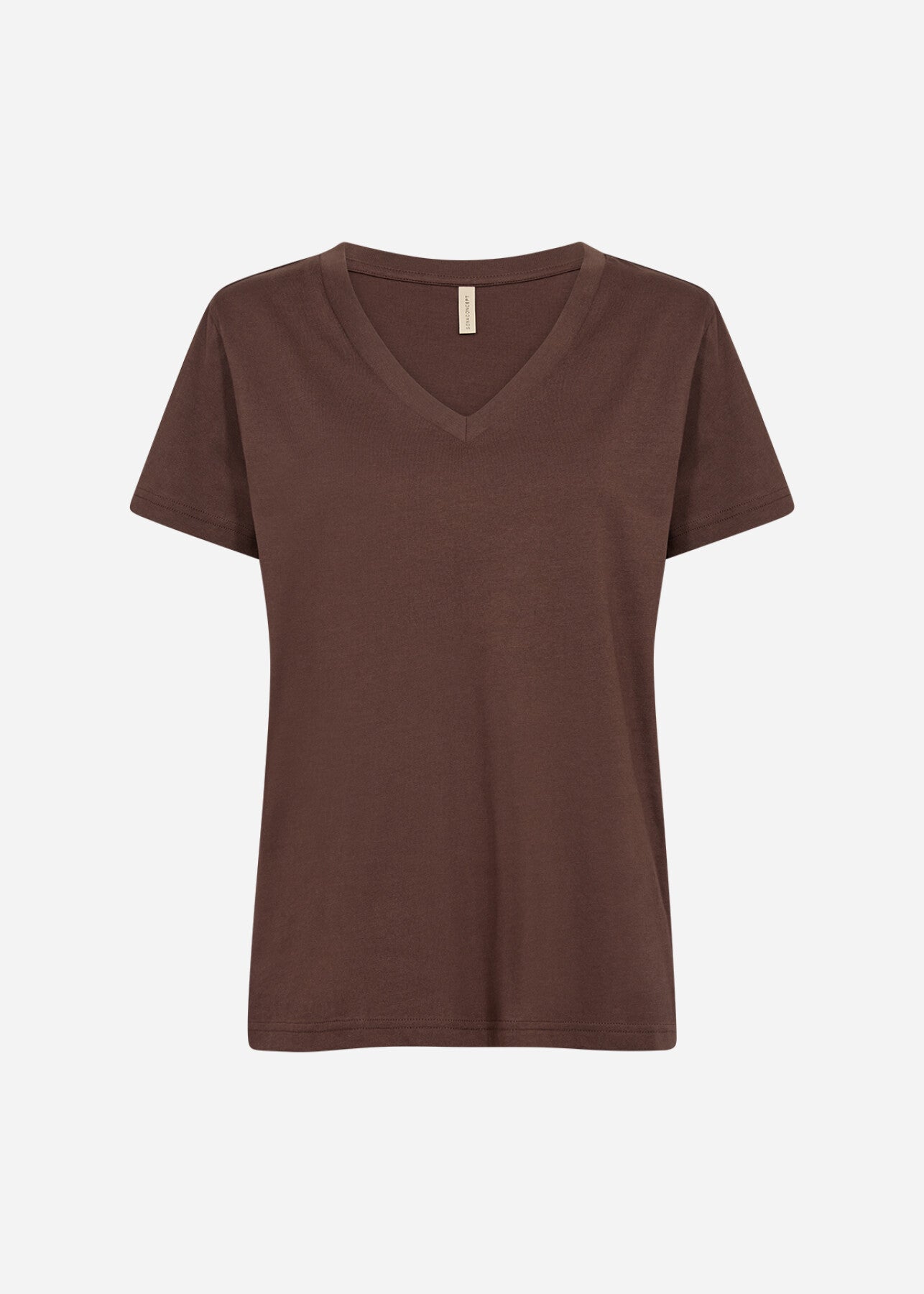 SC-DERBY 2 T-shirt Mørk brun