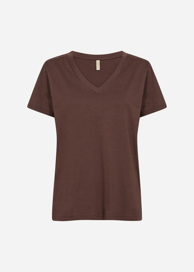 SC-DERBY 2 T-shirt Mørk brun