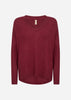 SC-BIARA 90 Bluse Bordeaux