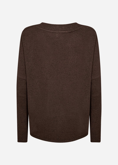 SC-BIARA 90 Bluse Mørk brun