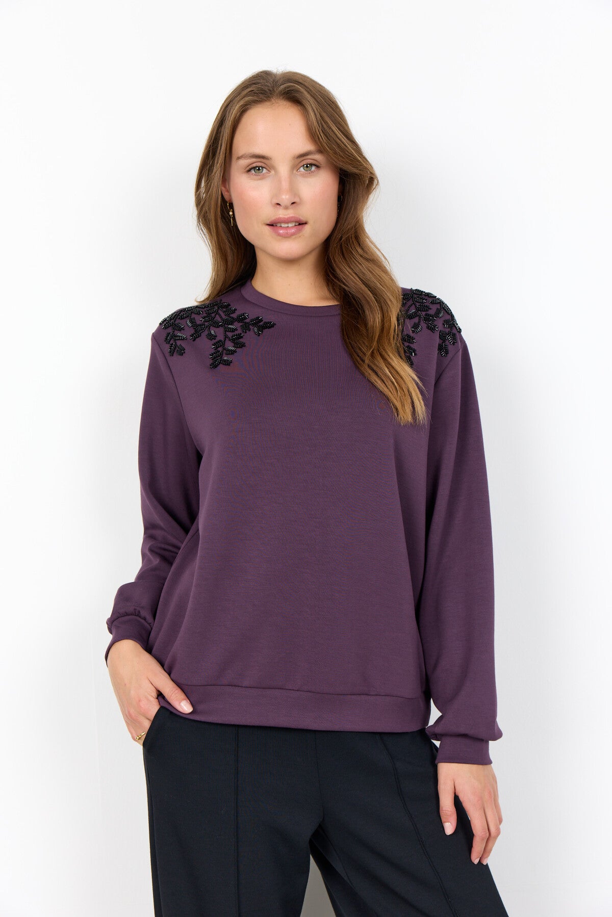 SC-BANU 269 Bluse Lilla