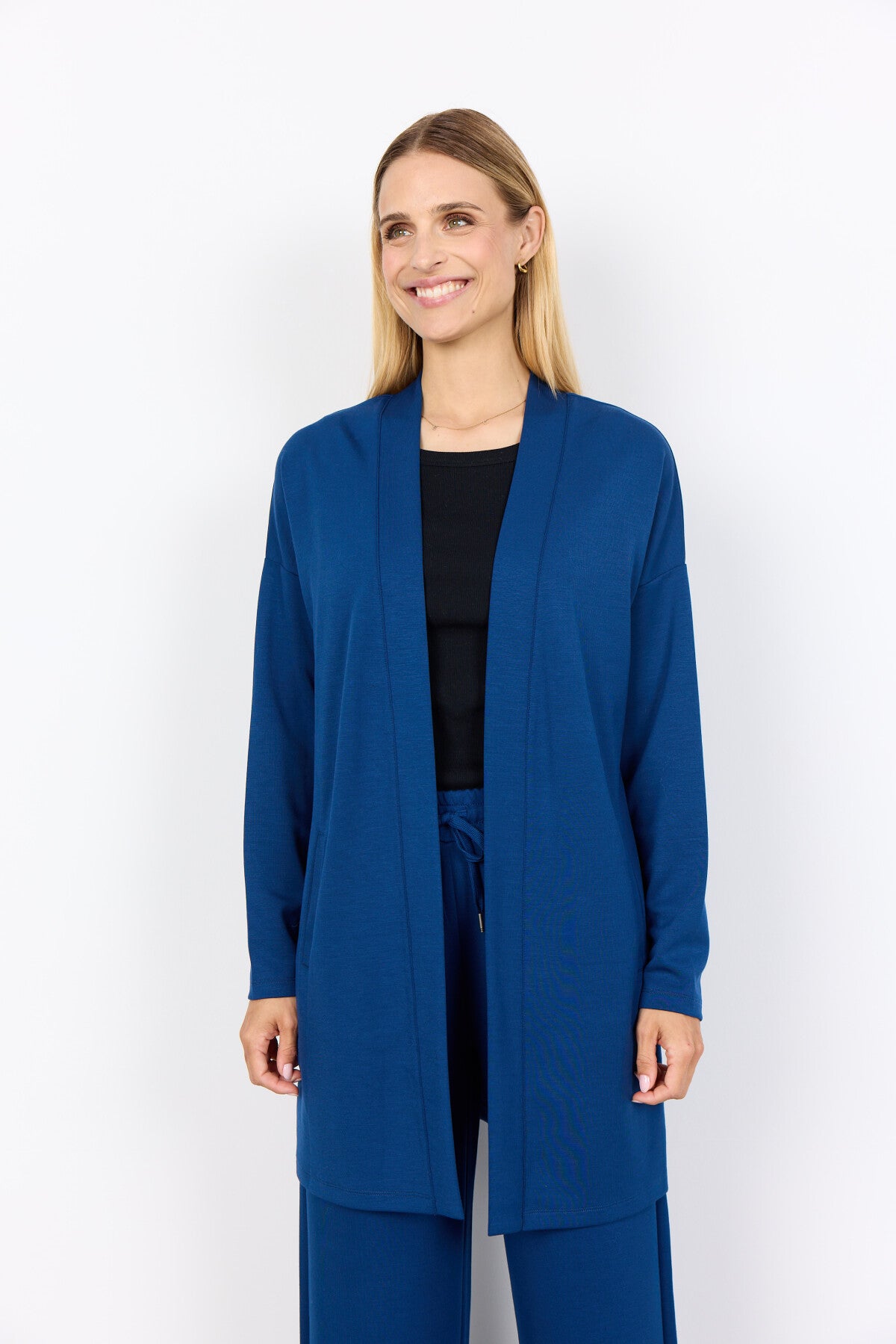 SC-BANU 221 Cardigan Mørk blå