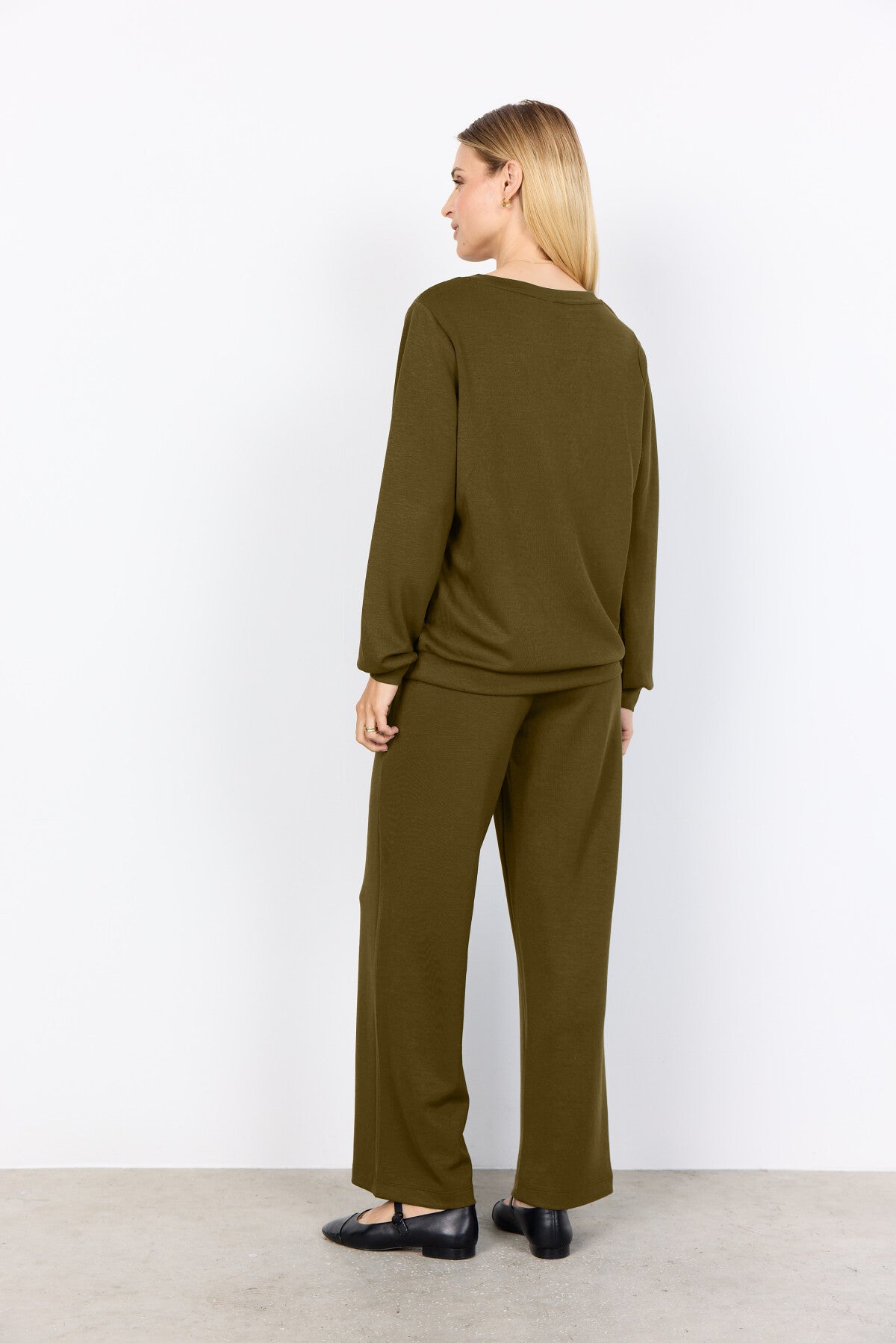 SC-BANU 194 Bluse Mørkegrøn