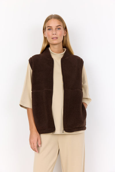 SC-ONYX 3 Vest Mørk brun