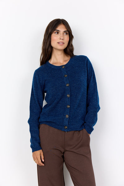 SC-ORLEAN 2 Cardigan Mørk blå