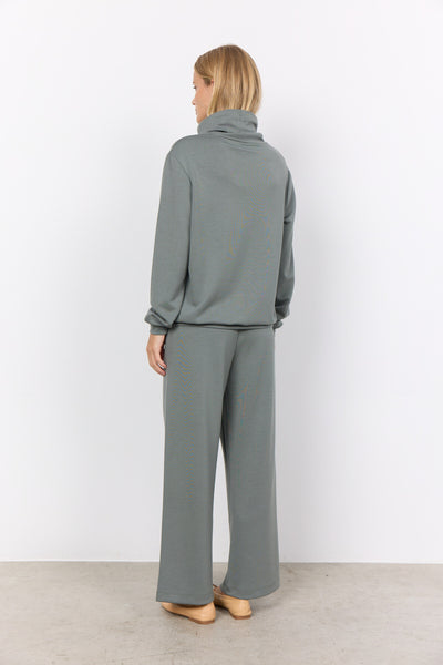 SC-BANU 125 Sweatshirt Støvet Grøn