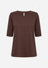 SC-BABETTE 47 T-shirt Mørk brun