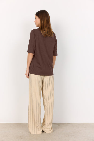 SC-BABETTE 47 T-shirt Mørk brun