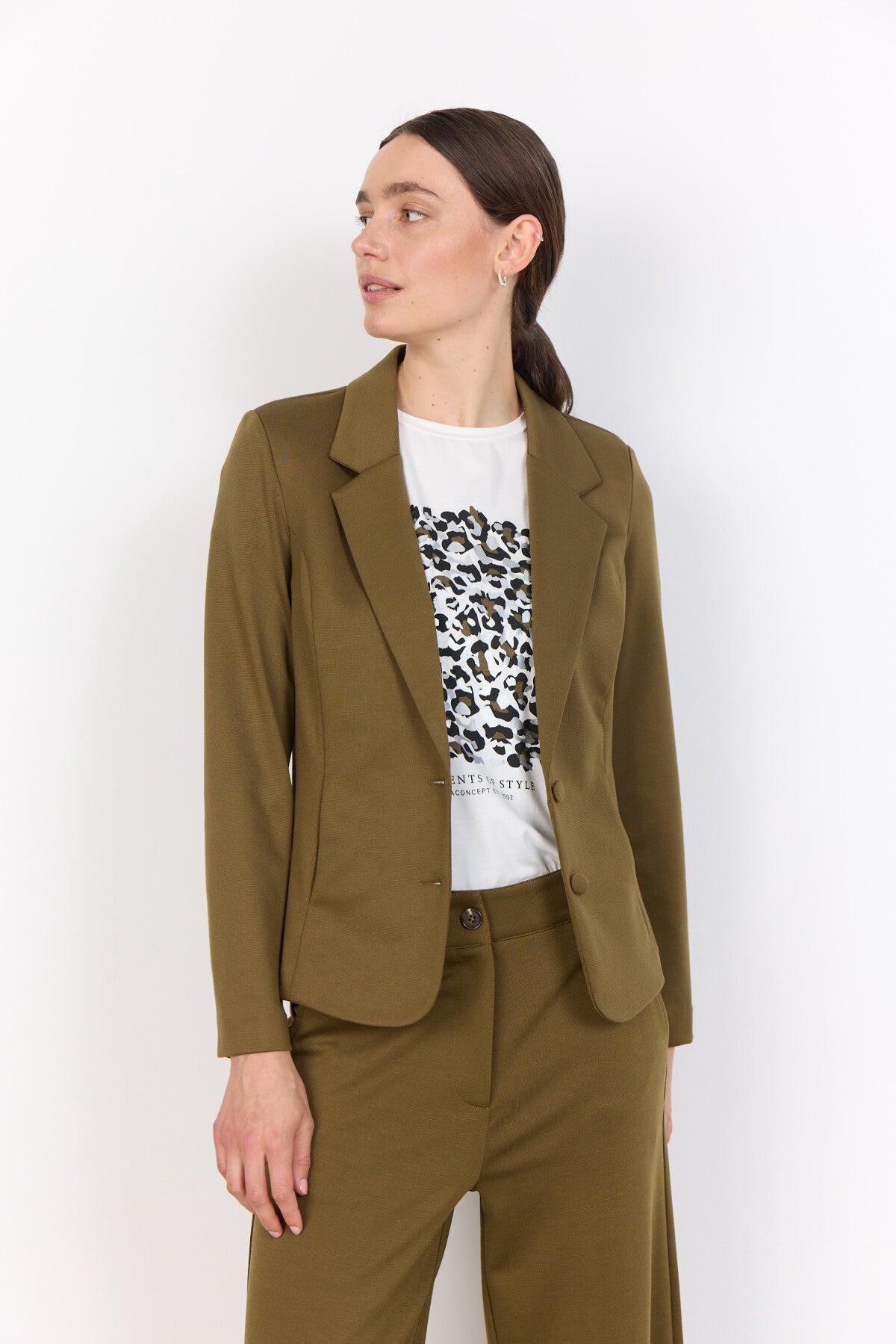 SC-DANIELA 1 Blazer Oliven