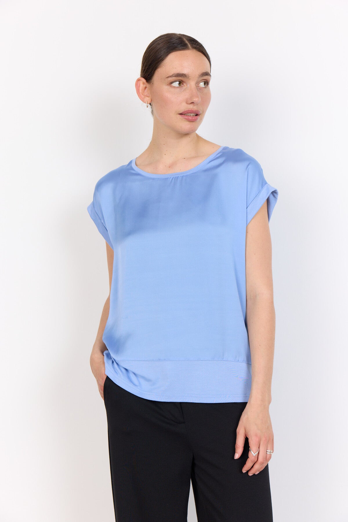 SC-THILDE 6 T-shirt Lyseblå